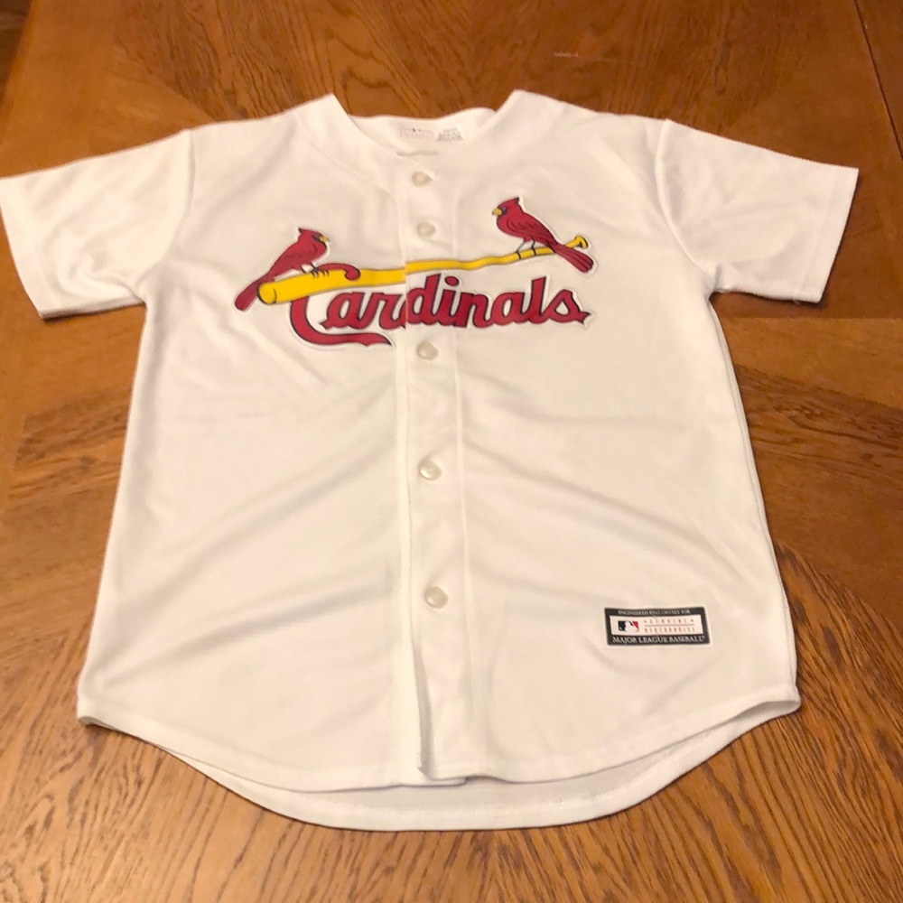 St. Louis Cardinals Jersey: Carpenter Youth M(10/12)